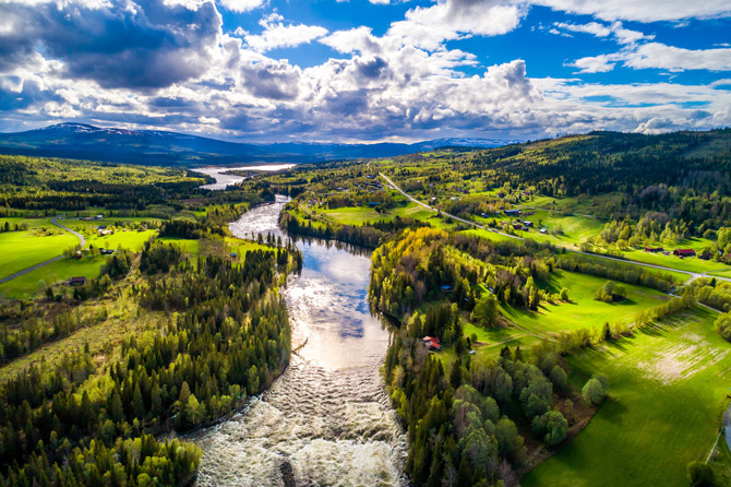 Schweden Natur Panorama