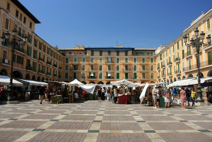 Placa Major in Palma de Mallorca